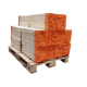 Pallet piketpaaltjes 60cm oranje kop